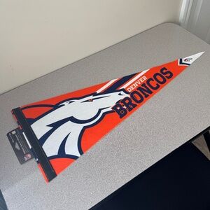 Denver Broncos Pennant Flag